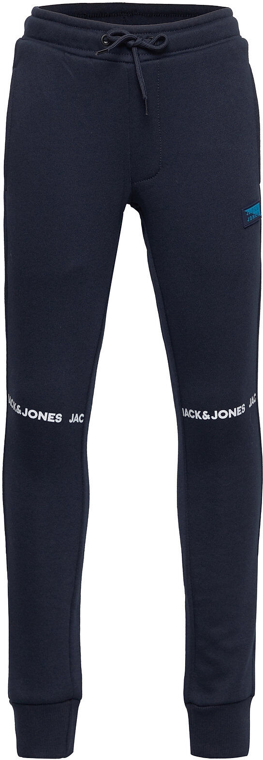 Jack & Jones Jjidelfield Solid Sweat Pants Jr Joggebukser Pysjbukser Blå Jack & J S