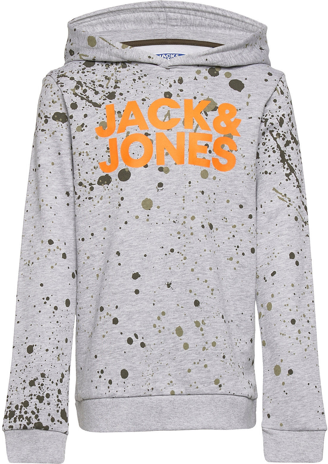 Jack & Jones Jcohipe Sweat Hood Jr Hettegenser Genser Grå Jack & J S