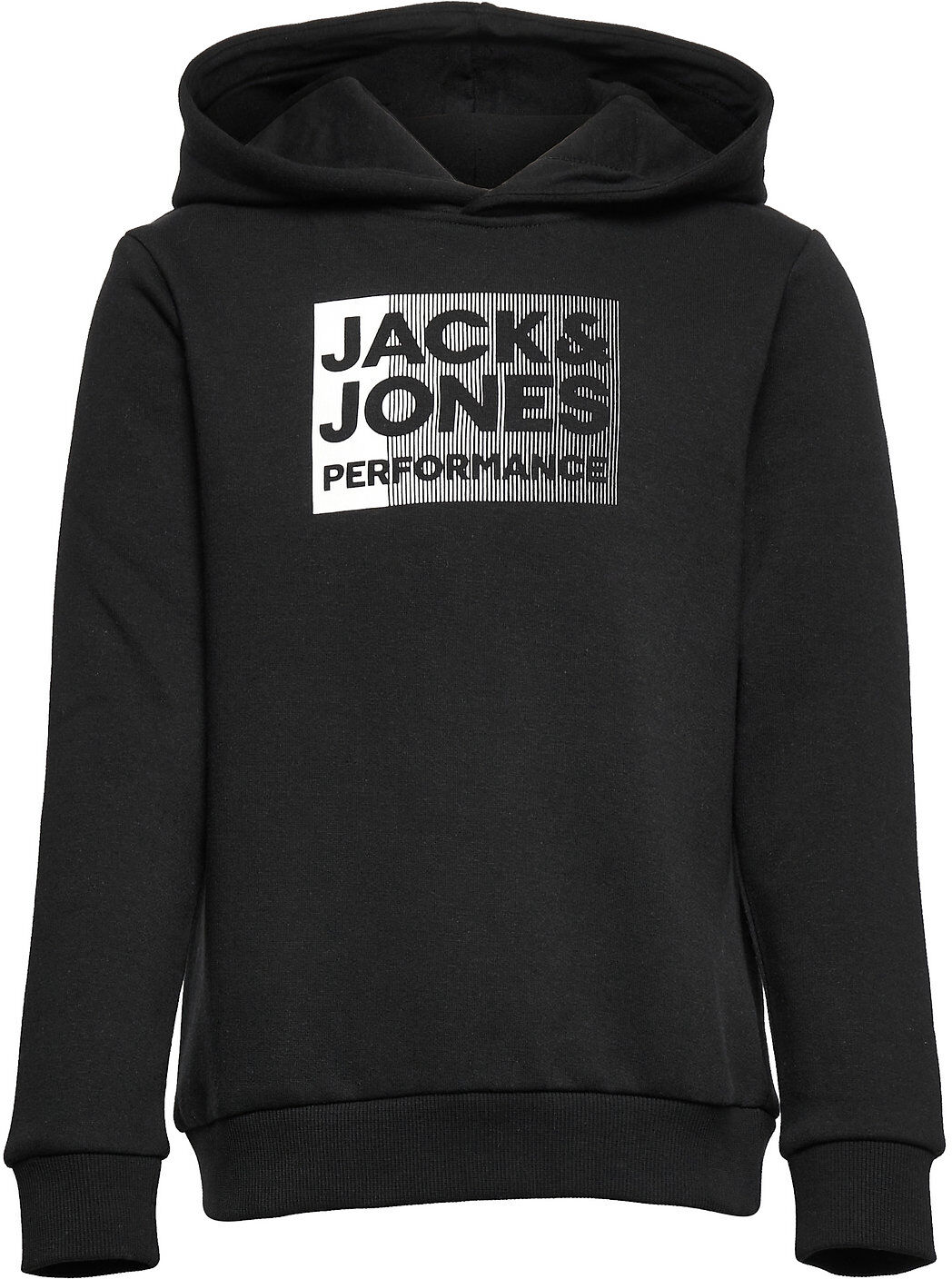 Jack & Jones Jcoz Brand Sweat Hood Jnr Hettegenser Genser Svart Jack & J S