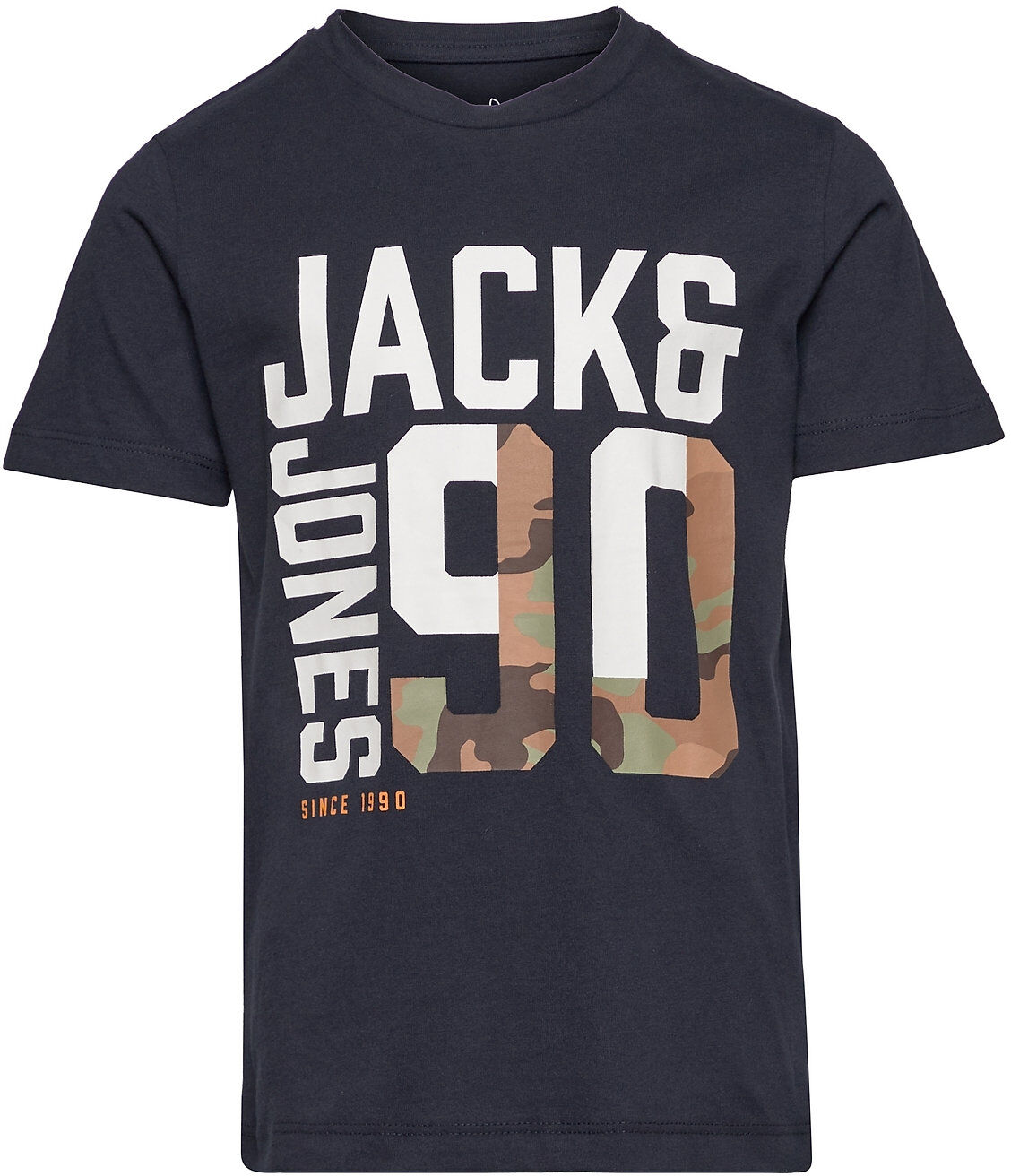 Jack & Jones Jconic Camo Tee Ss Crew Neck Ln Jnr T-shirts Short-sleeved Blå Jack & J S