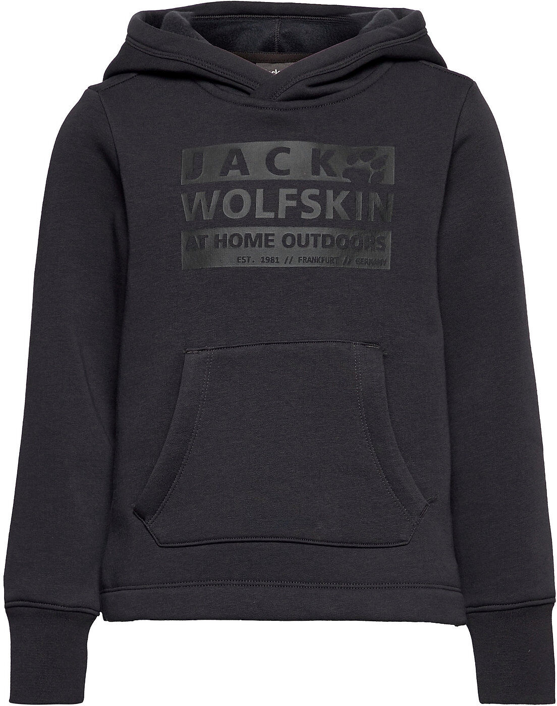 Jack Wolfskin Brand Hoody K Hettegenser Genser Blå Jack Wolfskin