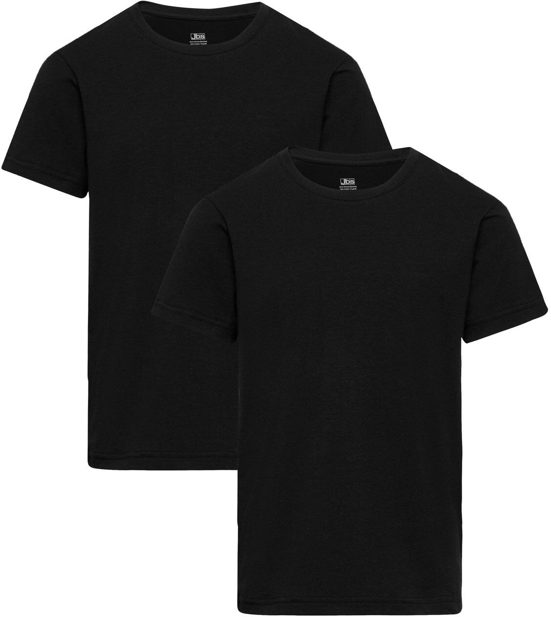 Jbs Boys 2-Pack T-Shirt Bamboo T-shirts Short-sleeved Svart JBS