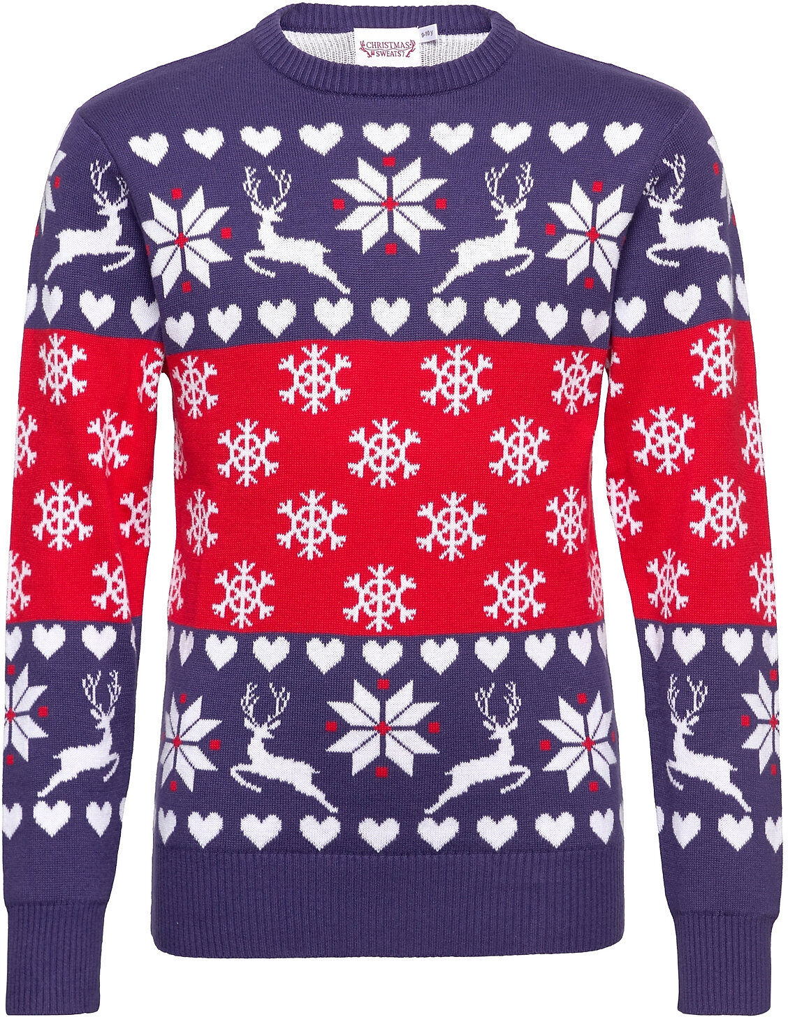 Christmas Sweats The Scandinavian Sweater Pullover Multi/mønstret Christmas Sweats