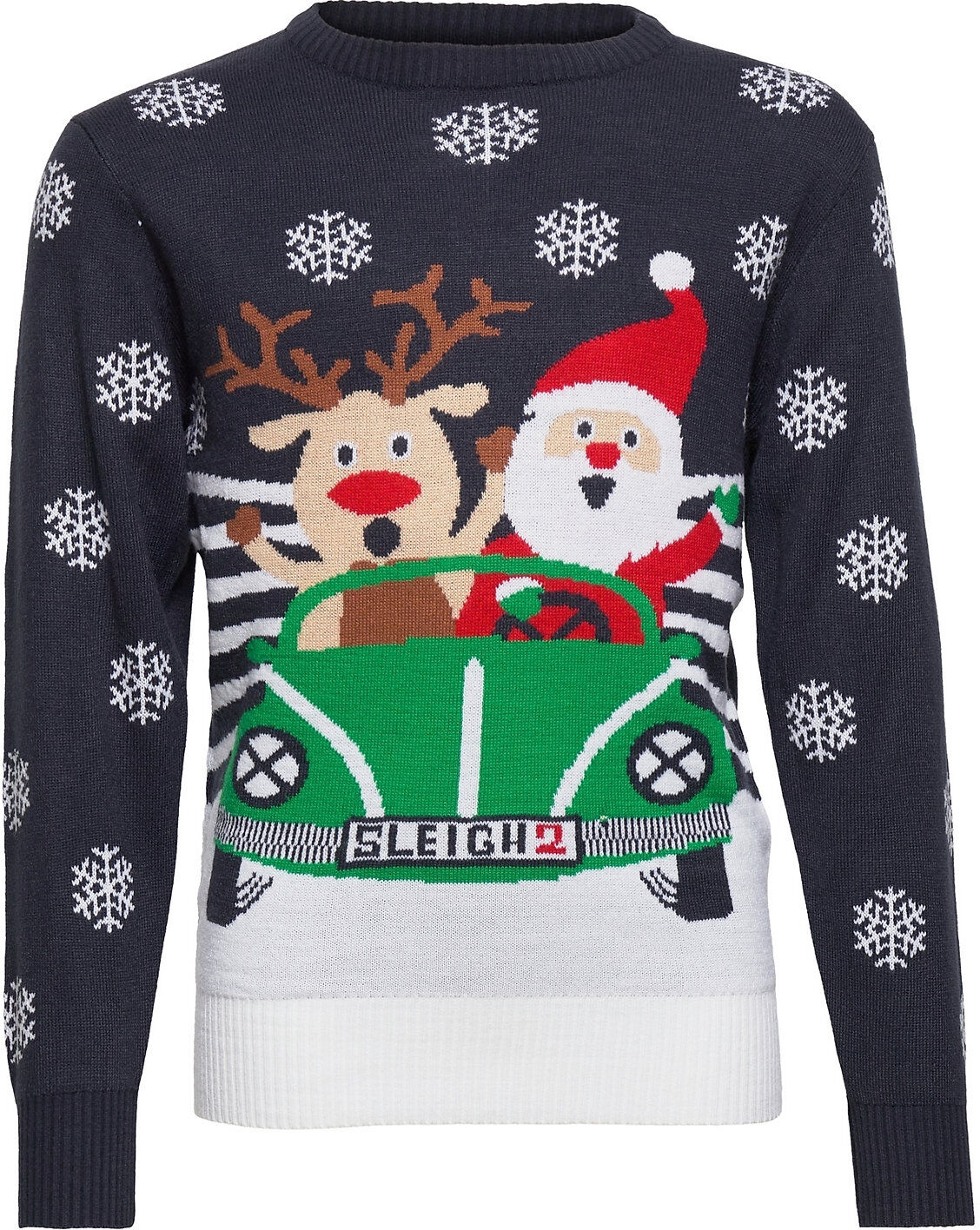 Christmas Sweats Christmas Roadtrip Sweater Pullover Multi/mønstret Christmas Sweats