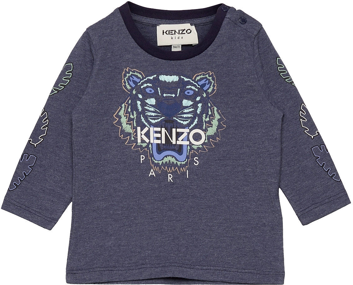 Kenzo T-Shirt T-shirts Long-sleeved T-shirts Blå Kenzo