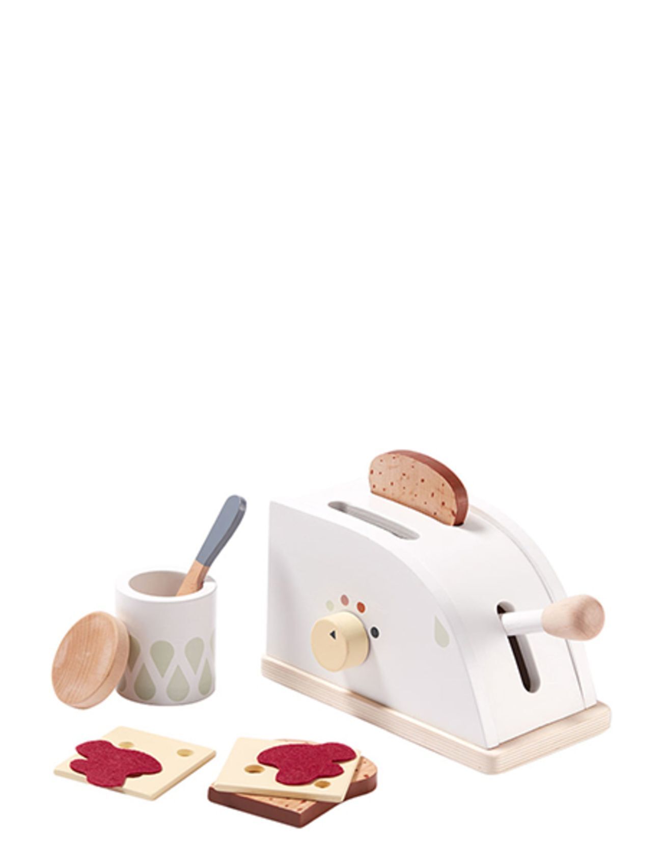 Kids Concept Toaster Bistro Toys Toy Kitchen & Accessories Toy Kitchen Accessories Multi/mønstret Kids Concept