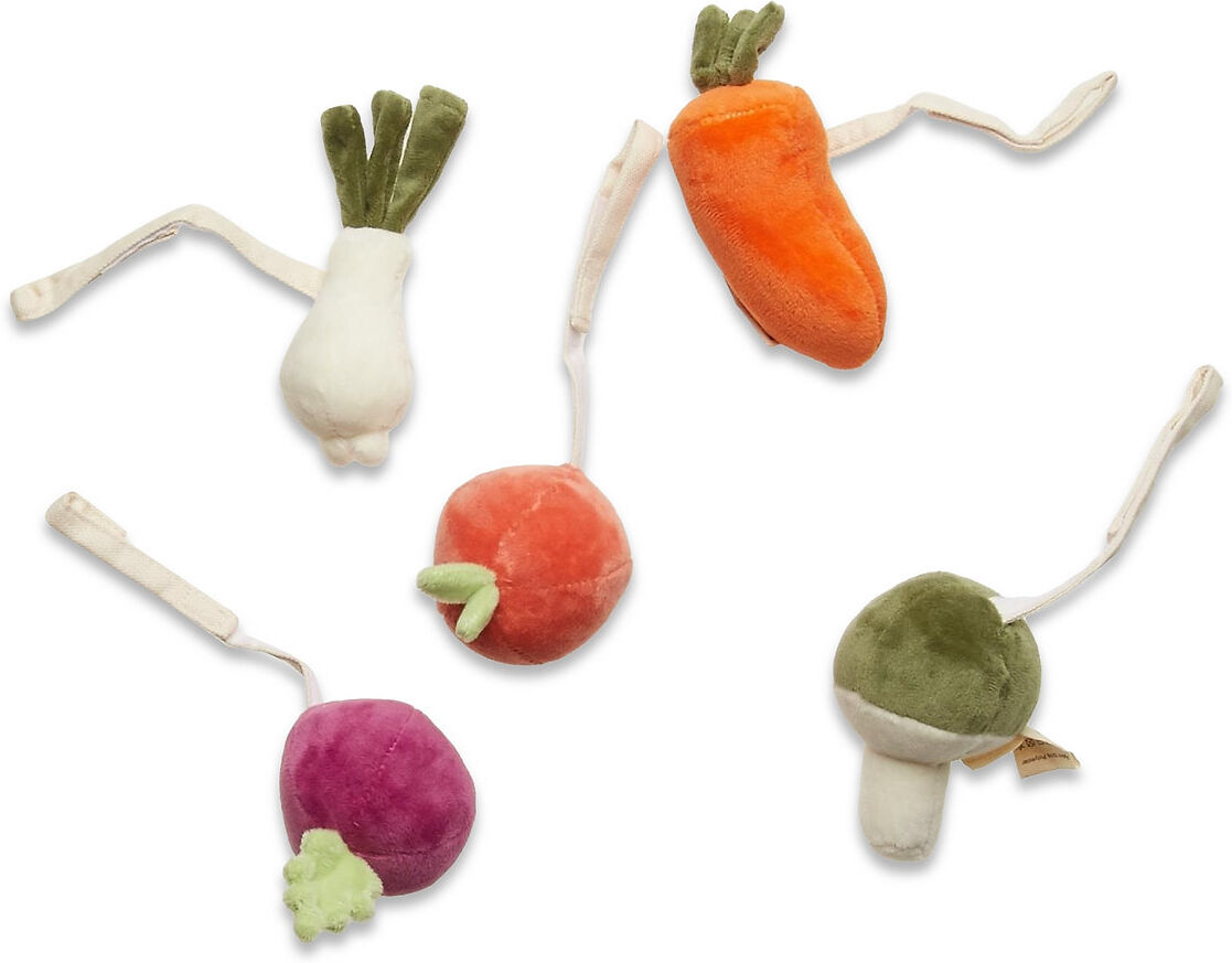 Kids Concept Baby Gym Figures Veggies 5Pcs Bistro Toys Baby Toys Activity Gyms Multi/mønstret Kids Concept