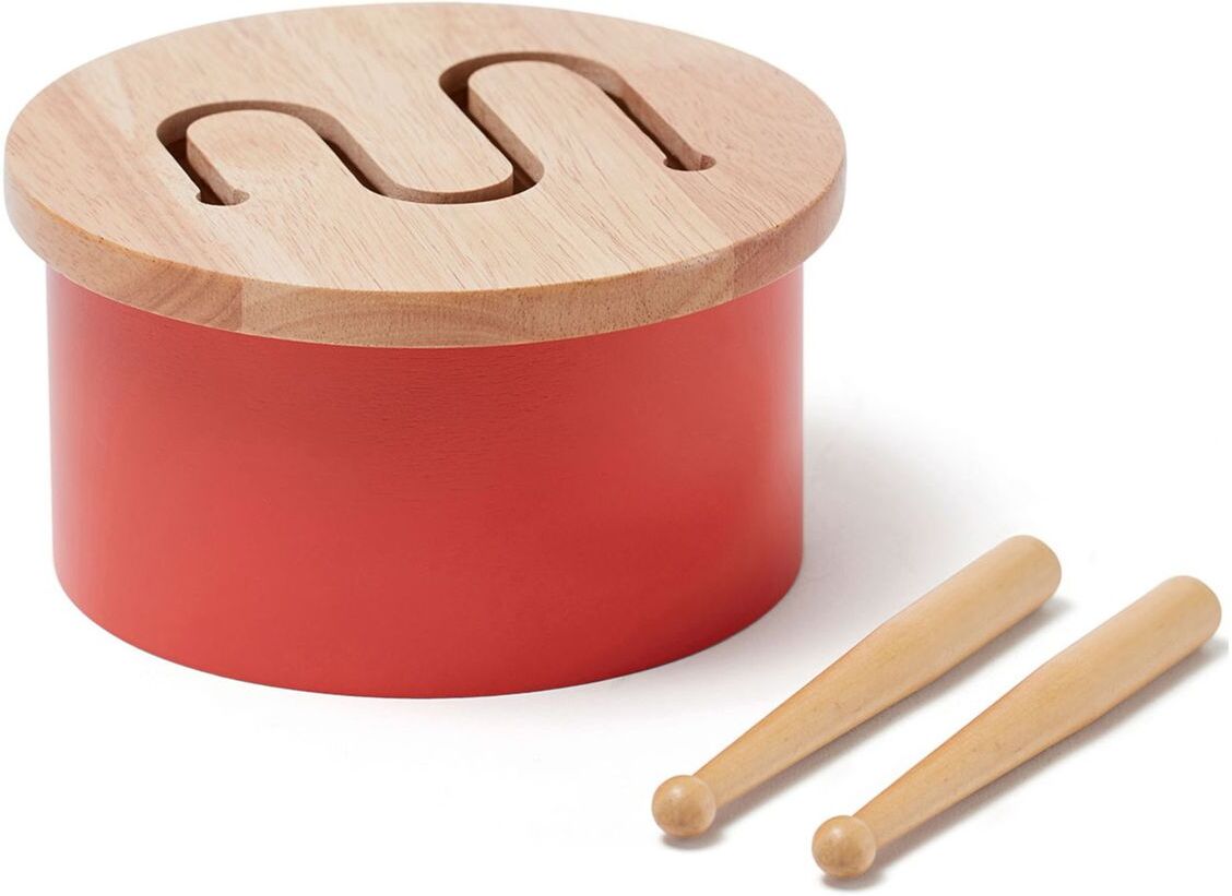 Kids Concept Drum Mini Red Toys Musical Instruments Rød Kids Concept