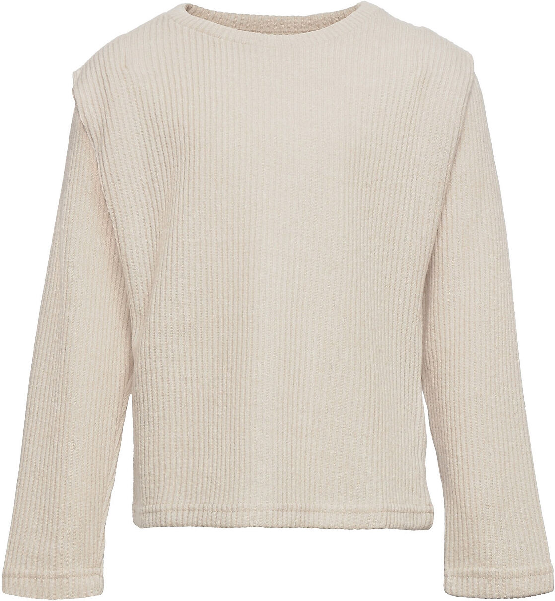 Kids Only Konsesa L/S Shoulder Detail Top Jrs Pullover Beige Kids Only