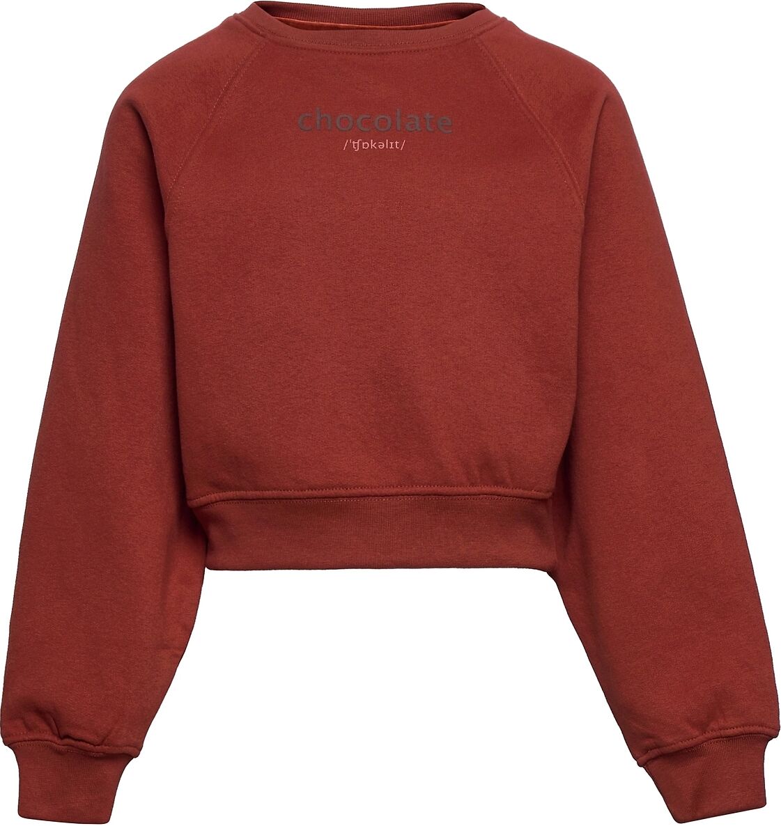 Kids Only Konbella Life L/S O-Neck Swt Sweat-shirt Genser Brun Kids Only