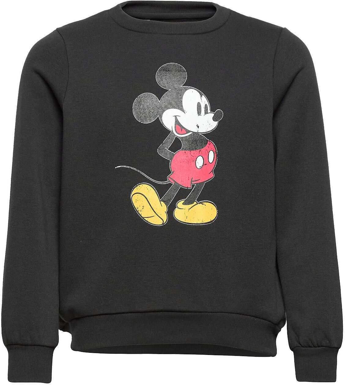 Kids Only Konmickey/Minnie Life L/S Top Box Swt Sweat-shirt Genser Svart Kids Only