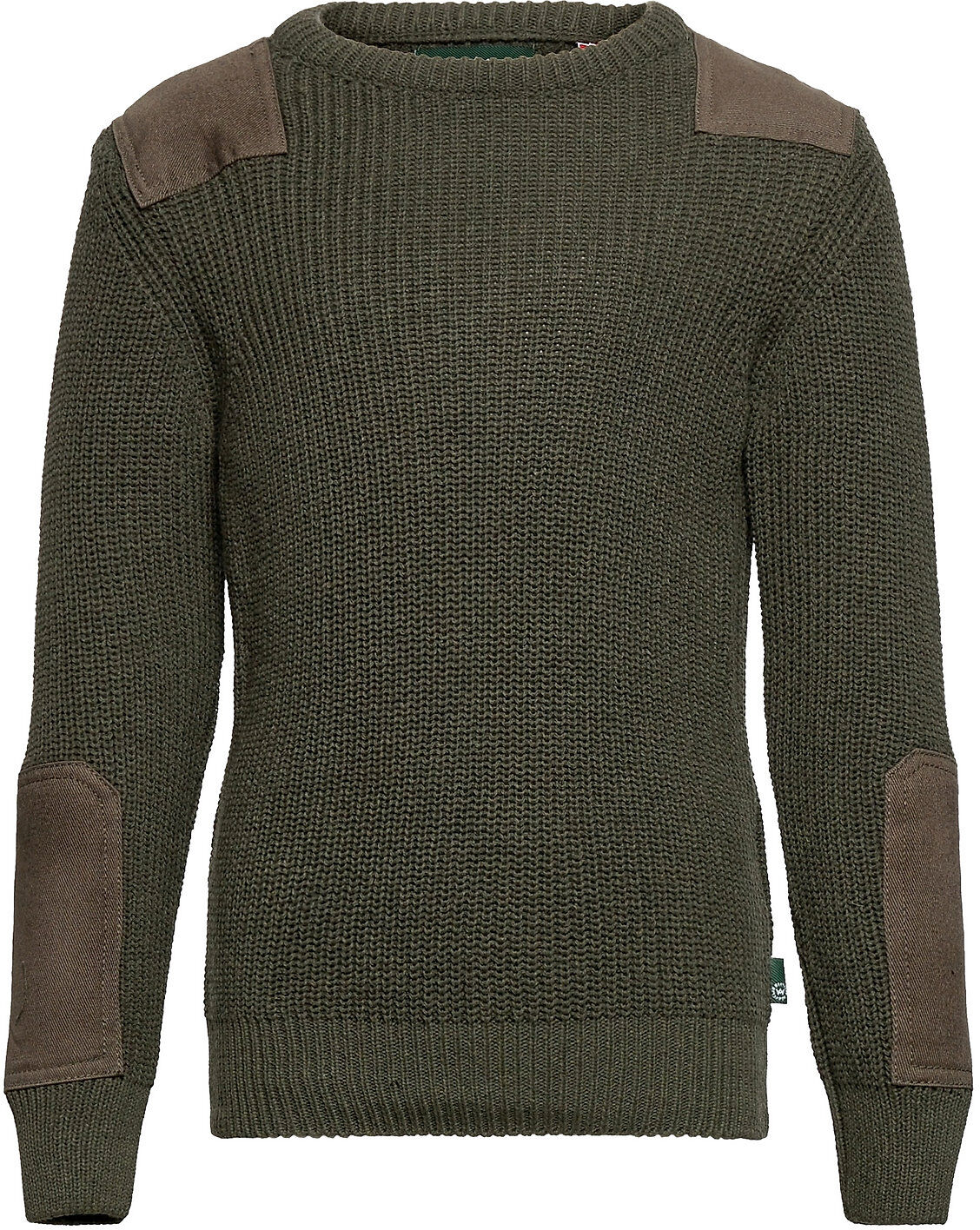 Kronstadt Viggo Recycled Crew Knit Pullover Grønn Kronstadt