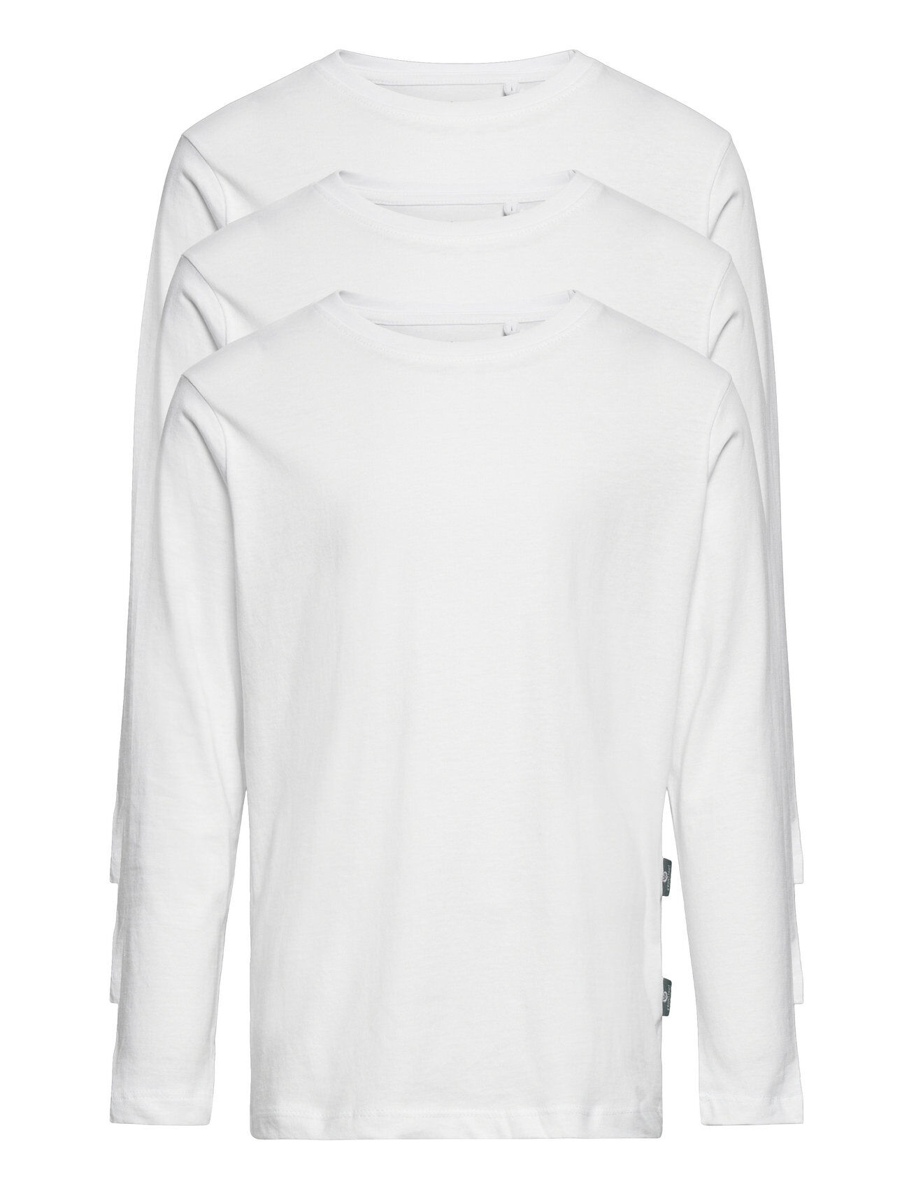 Kronstadt Basic T-Shirt L/S T-shirts Long-sleeved T-shirts Hvit Kronstadt