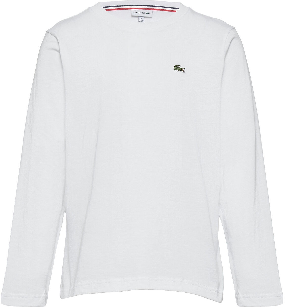 Lacoste Tee-Shirt&Turtle T-shirts Long-sleeved T-shirts Hvit Lacoste