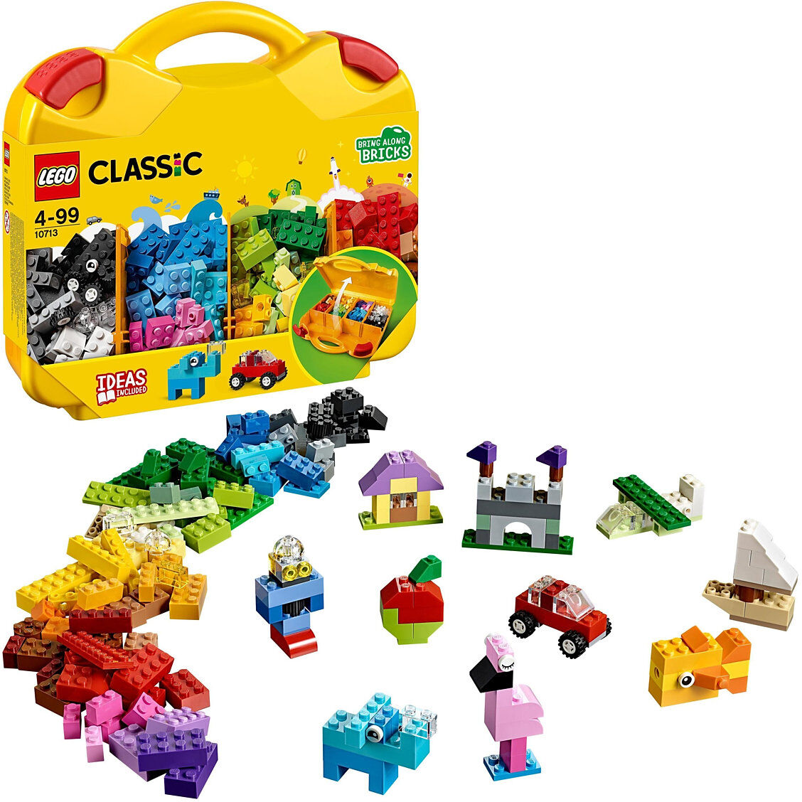 Lego Creative Suitcase Building Bricks Toys LEGO Toys LEGO Classic Multi/mønstret LEGO