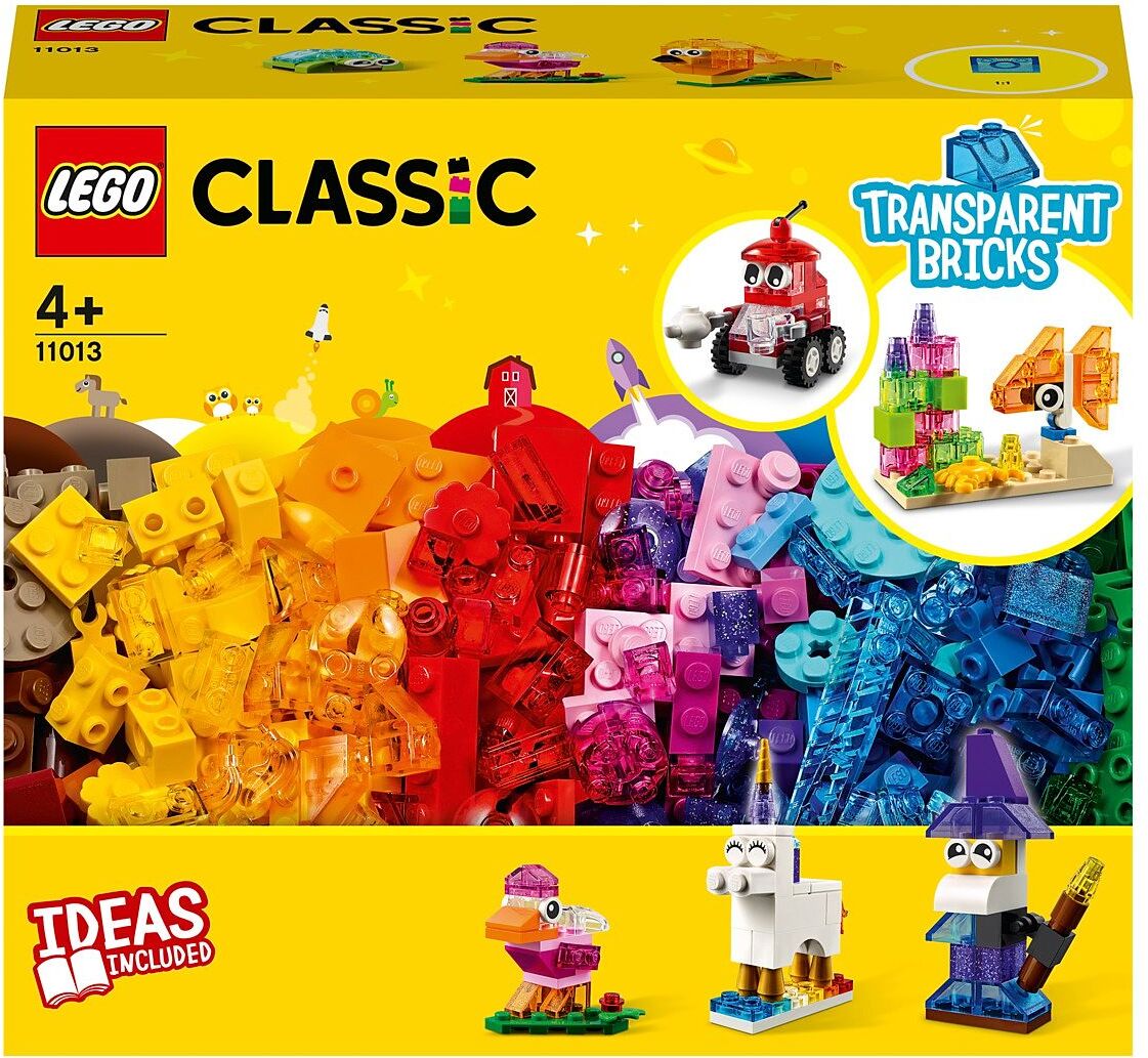 Lego Creative Transparent Bricks Medium Set Toys LEGO Toys LEGO Classic Multi/mønstret LEGO