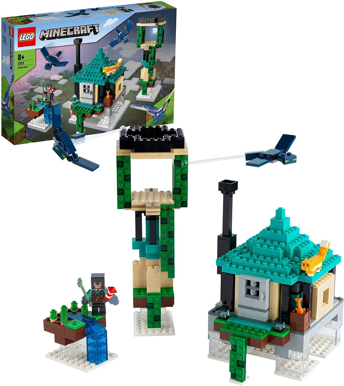 Lego The Sky Tower Building Set For Kids Toys LEGO Toys LEGO Minecraft Multi/mønstret LEGO