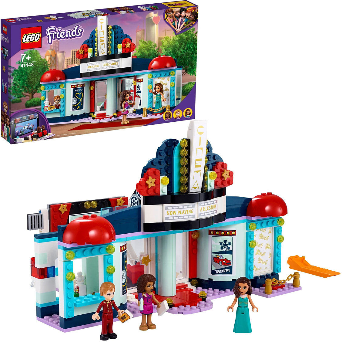 Lego Heartlake City Movie Theater Cinema Toy Toys LEGO Toys LEGO Friends Multi/mønstret LEGO