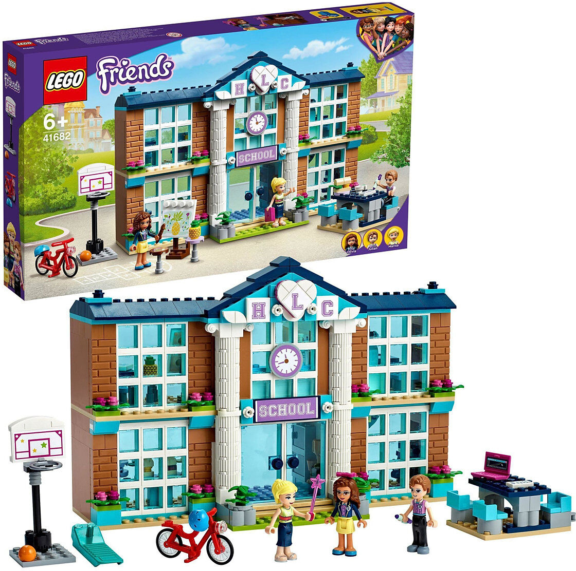 Lego Heartlake City School House Building Set Toys LEGO Toys LEGO Friends Multi/mønstret LEGO