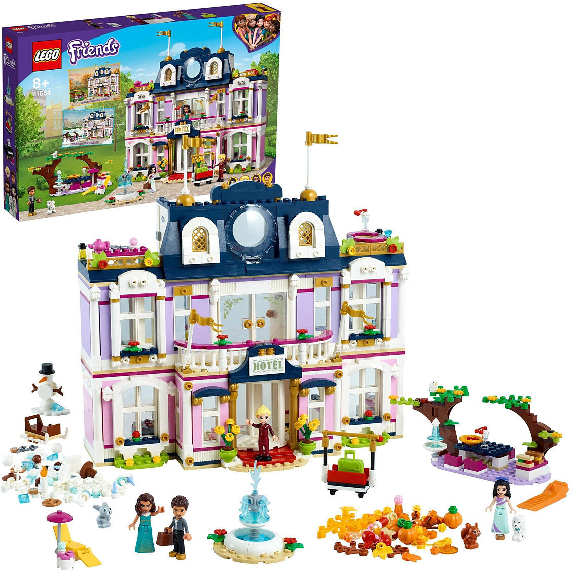 Lego Heartlake City Grand Hotel Dollhouse Set Toys LEGO Toys LEGO Friends Multi/mønstret LEGO