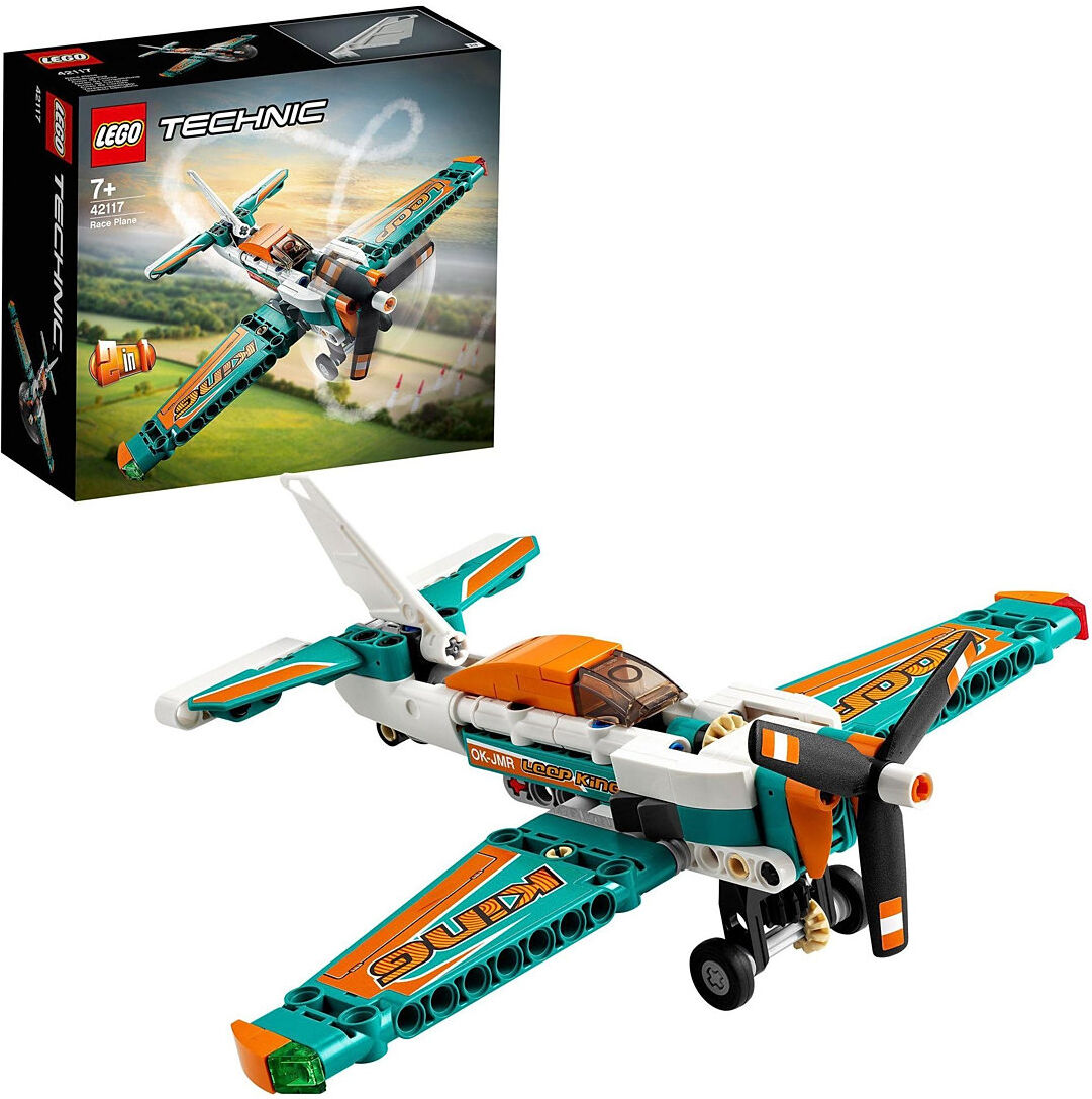 Lego Racing Plane Jet Aeroplane 2 In 1 Toy Toys LEGO Toys LEGO Creator Multi/mønstret LEGO