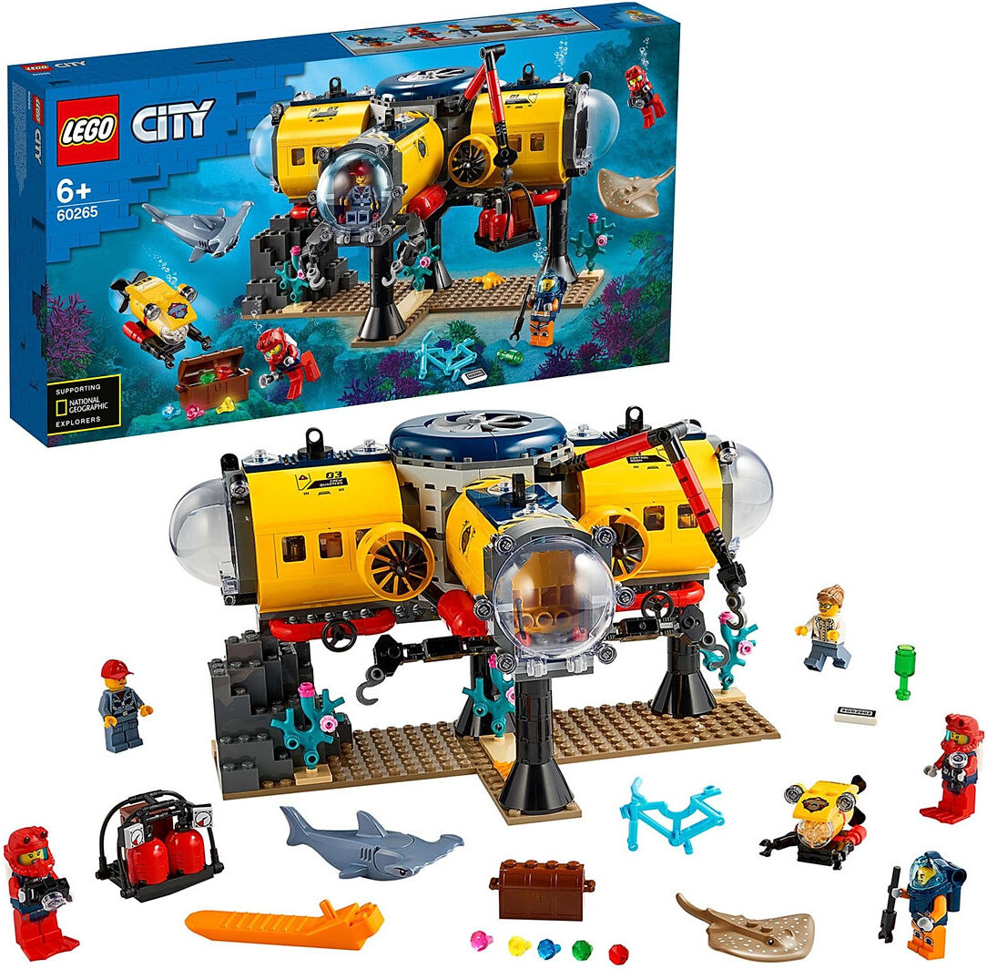 Lego City Ocean Exploration Base Underwater Set Toys LEGO Toys LEGO City Multi/mønstret LEGO