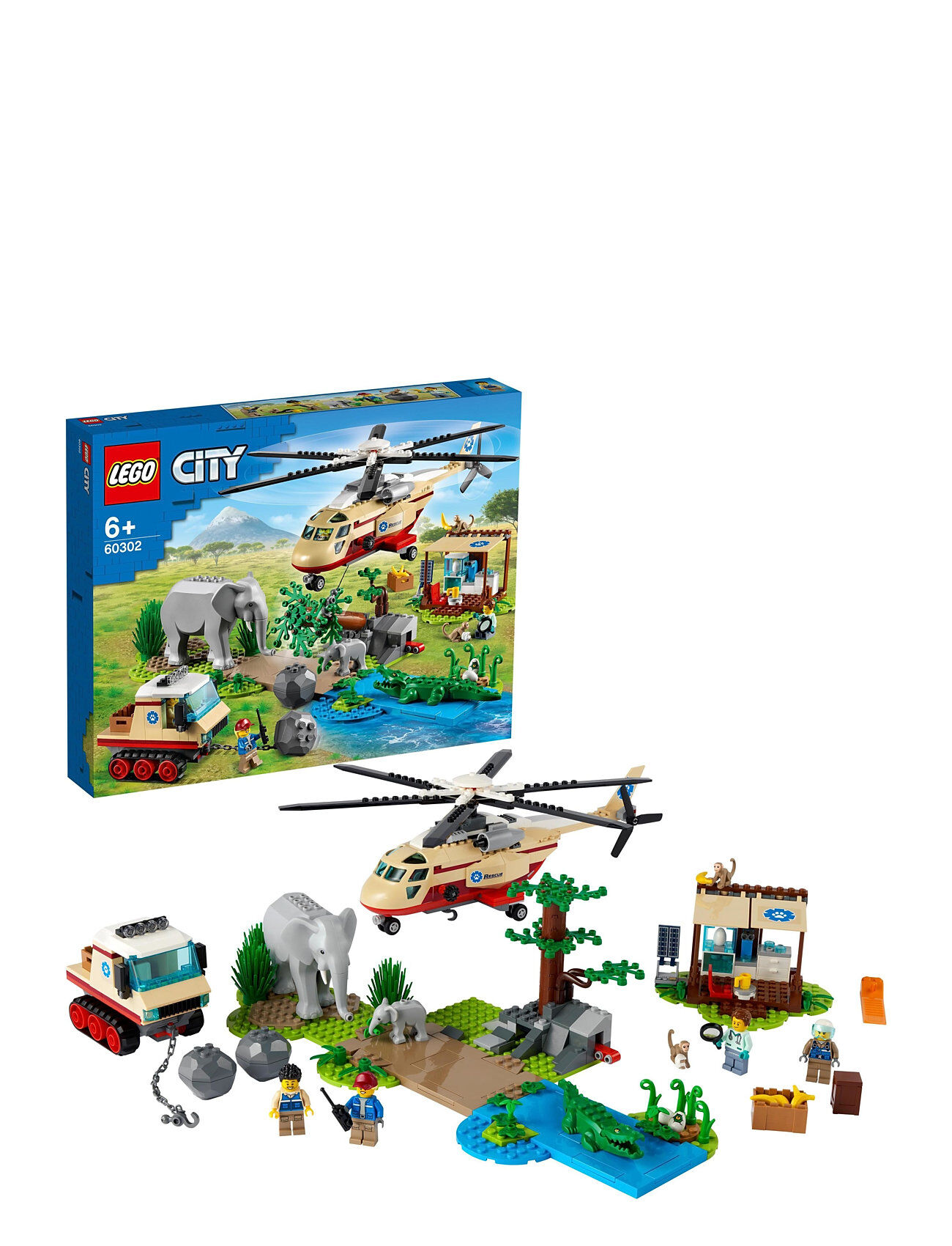 Lego Wildlife Rescue Operation Vet Clinic Set Toys LEGO Toys LEGO City Multi/mønstret LEGO
