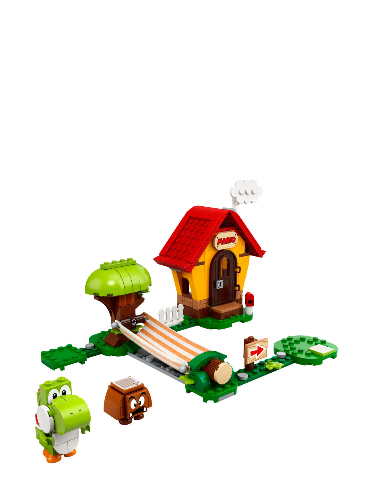 Lego House & Yoshi Expansion Set Toys LEGO Toys LEGO Super Mario Multi/mønstret LEGO