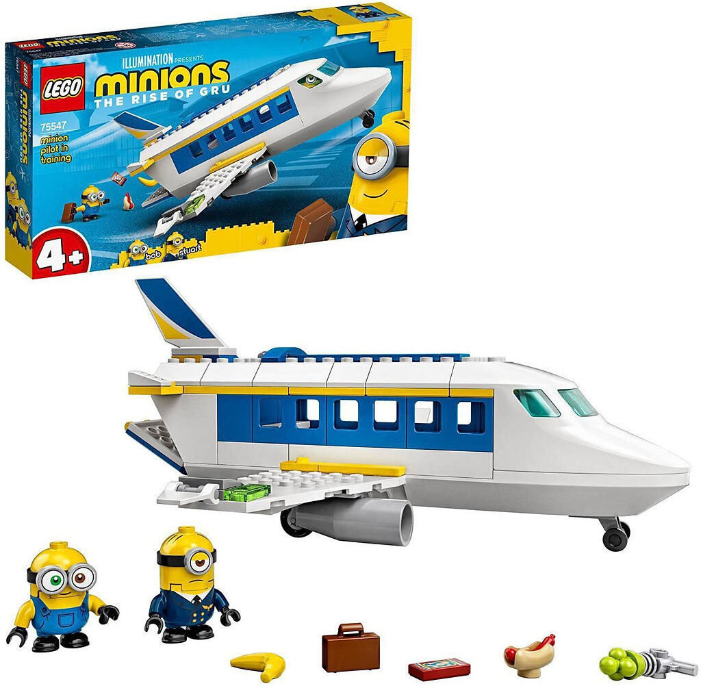 Lego 4+ Minions Pilot In Training Plane Toy Toys LEGO Toys LEGO Minions Multi/mønstret LEGO