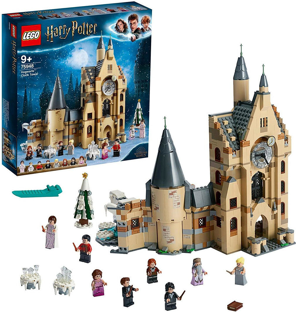 Lego Hogwarts Castle Clock Tower Toy Toys LEGO Toys LEGO Harry Potter Multi/mønstret LEGO