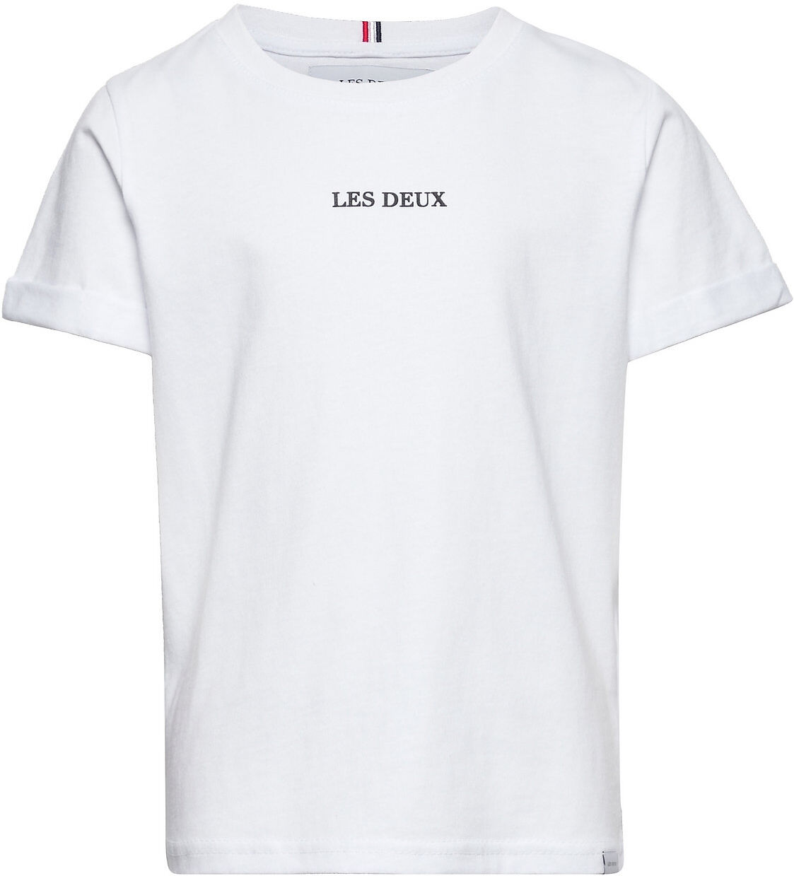 Les Deux Lens T-Shirt Kids T-shirts Short-sleeved Hvit Les Deux