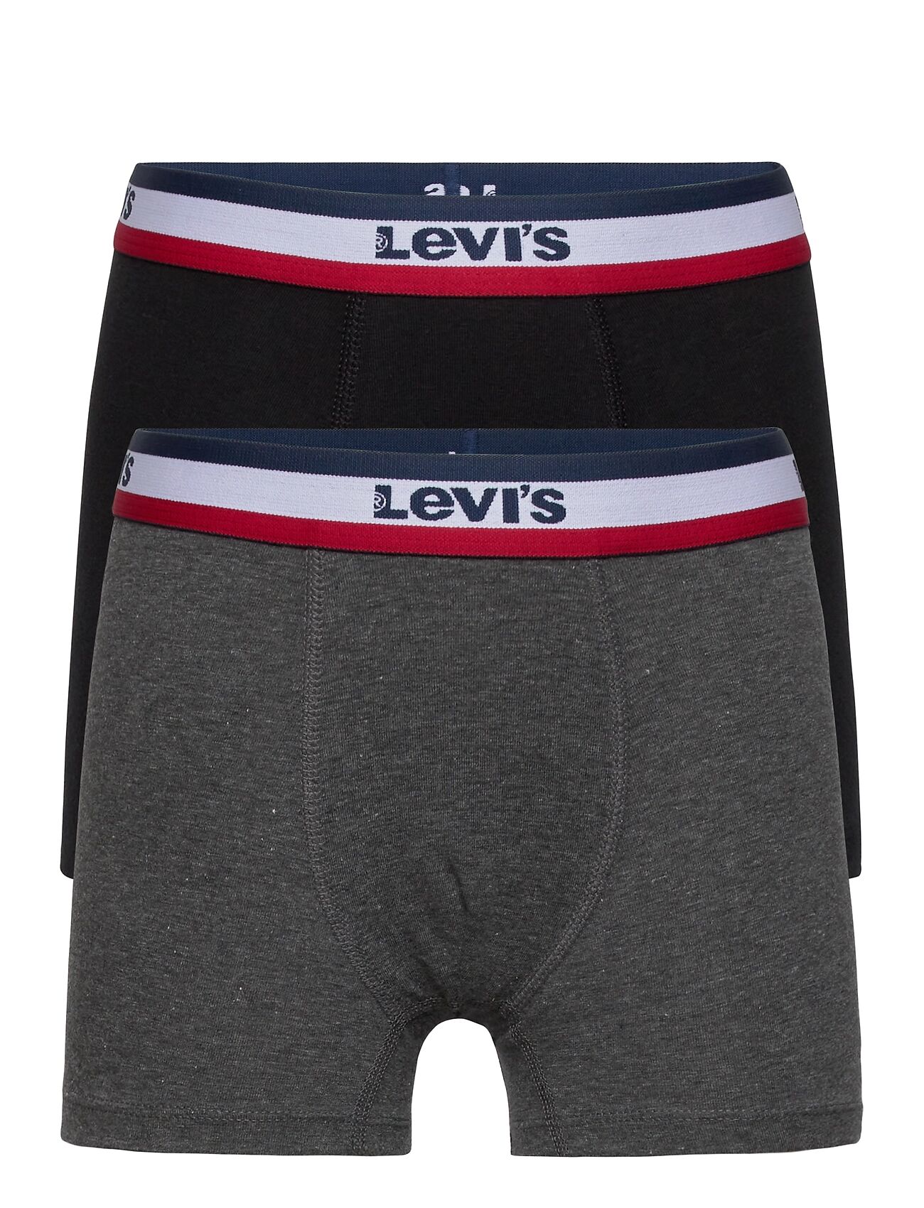 Levi's Sportswear Log Boxer Brief 2Pk Night & Underwear Underwear Underpants Svart Levi's