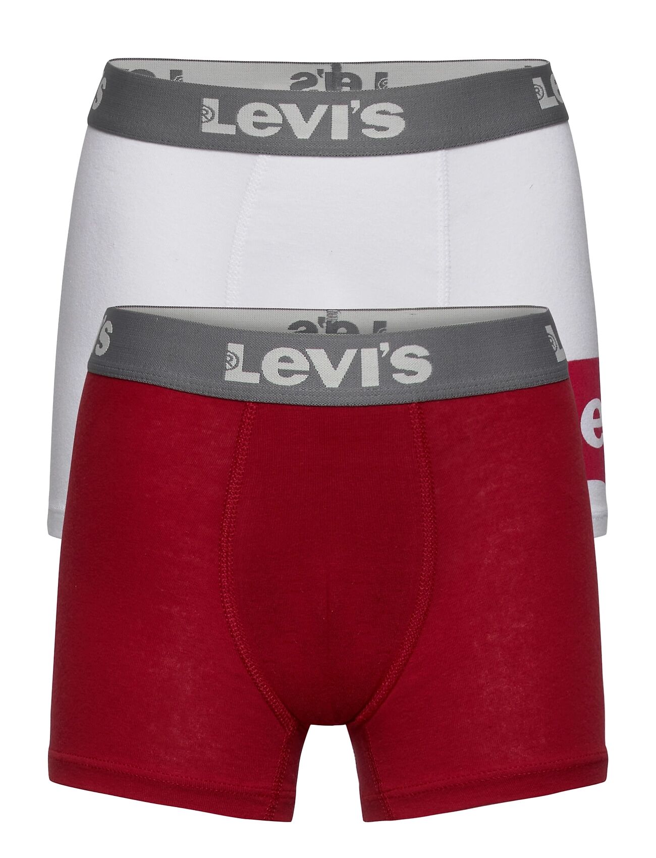 Levi's Batwing Boxer Brief 2Pk Night & Underwear Underwear Underpants Hvit Levi's