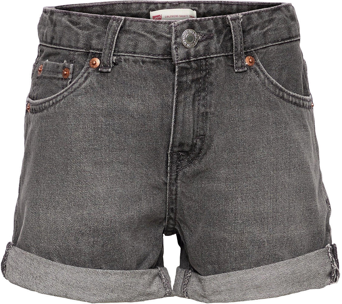 Levi's Girlfriend Shorty Short Shorts Denim Shorts Grå Levi's