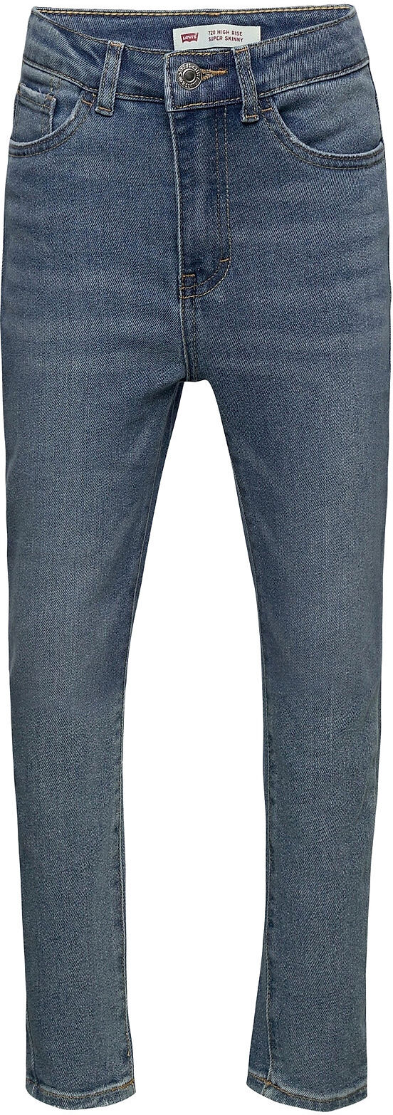 Levi's Lvg 720 High Rise Super Skinny Jeans Slim Jeans Blå Levi's