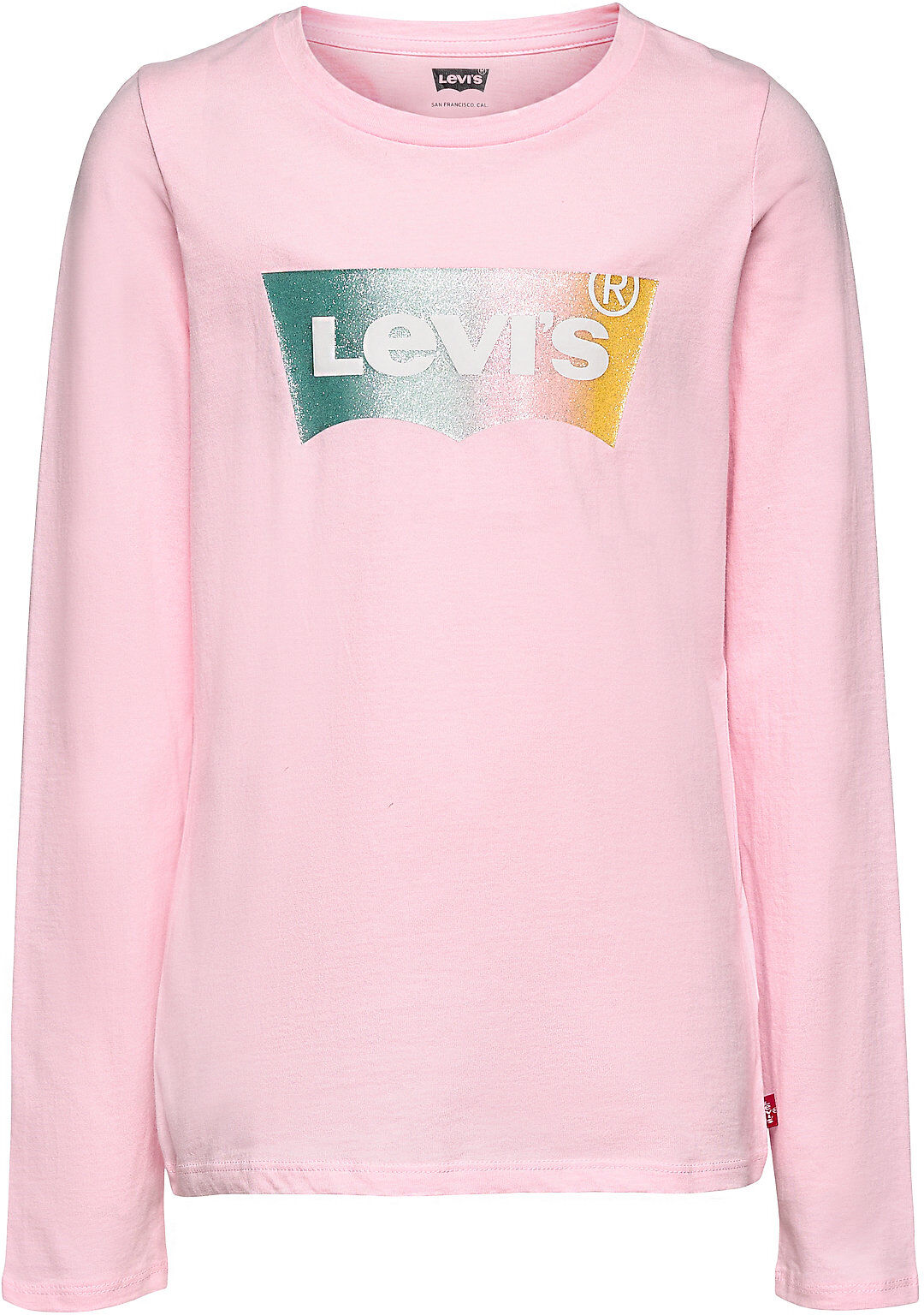 Levi's Lvg Ls Tee Shirt T-shirts Long-sleeved T-shirts Rosa Levi's