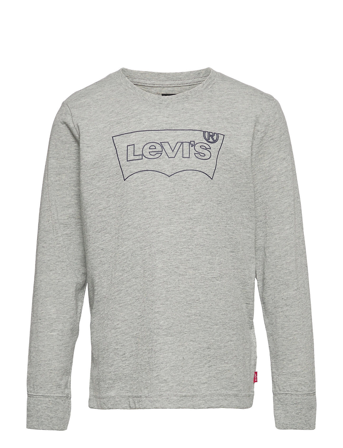Levi's Lvb Ls Graphic Tee Shirt T-shirts Long-sleeved T-shirts Grå Levi's