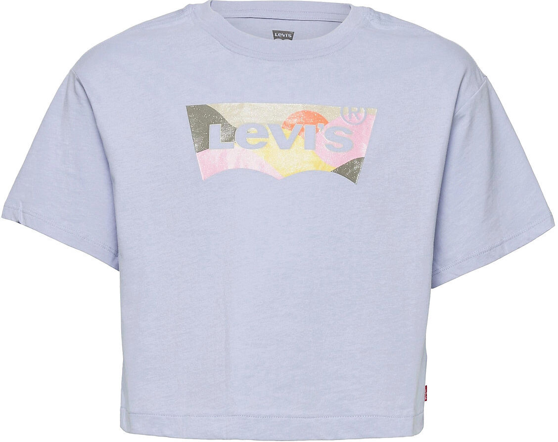 Levi's Lvg High Rise Tee Shirt T-shirts Short-sleeved Blå Levi's