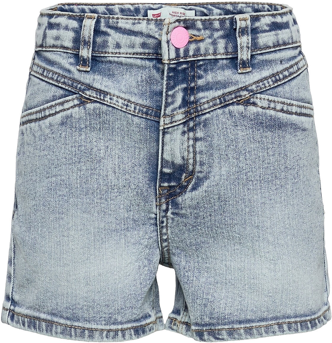 Levi's Lvg High Rise Shorty Shorts Shorts Denim Shorts Blå Levi's