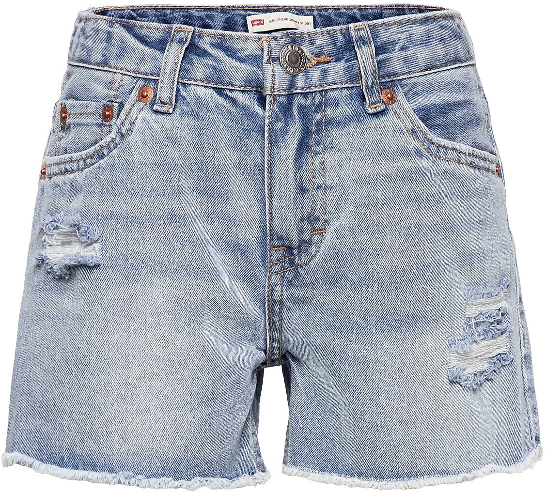 Levi's Lvg Girlfriend Shortu Short Shorts Denim Shorts Blå Levi's