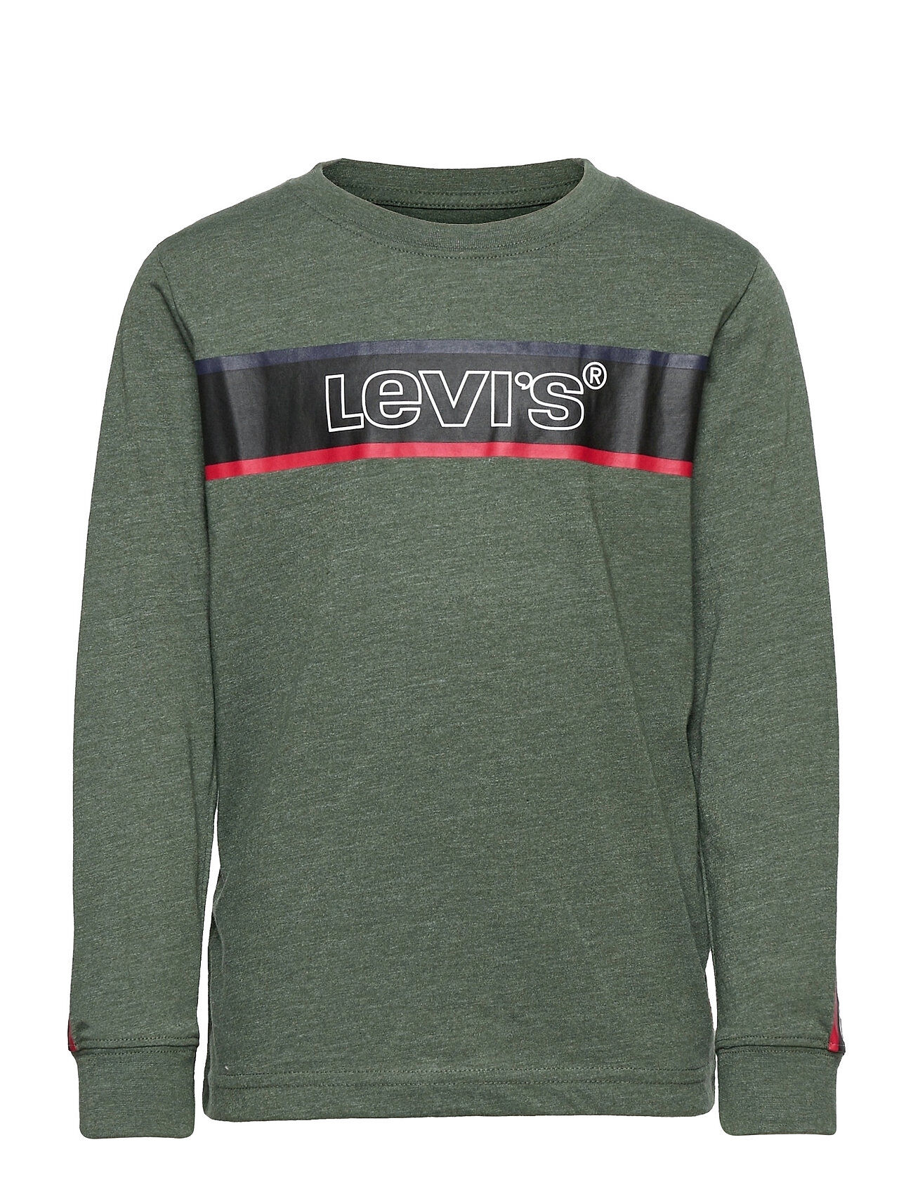 Levi's Lvb Long Slv Graphic Tee Shirt T-shirts Long-sleeved T-shirts Grønn Levi's