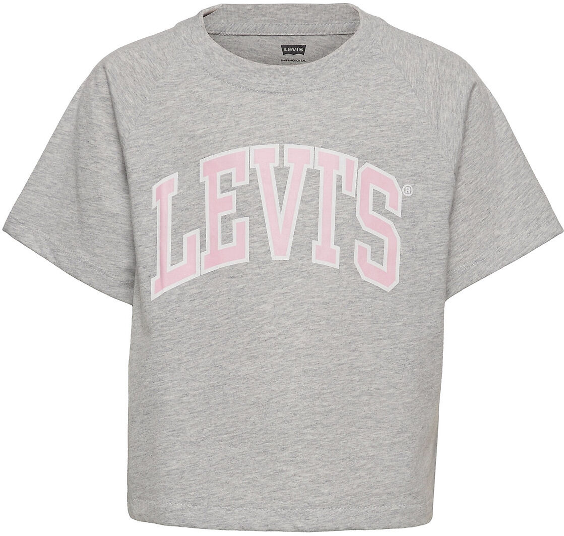 Levi's Lvg Ss Rglan Hgh Rise Te Shirt T-shirts Short-sleeved Grå Levi's