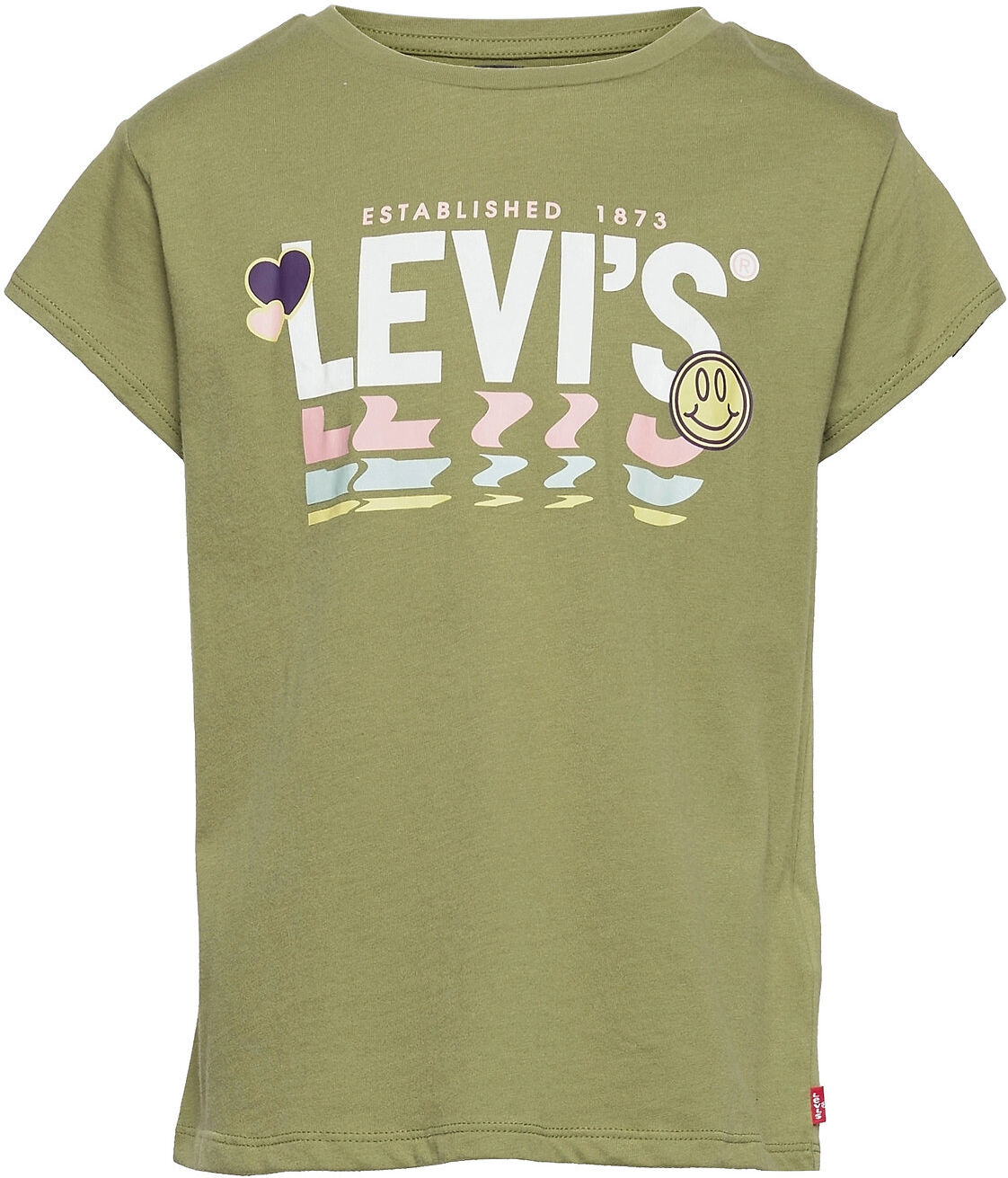 Levi's Lvg Drop Shoulder Tee Shirt T-shirts Short-sleeved Grønn Levi's