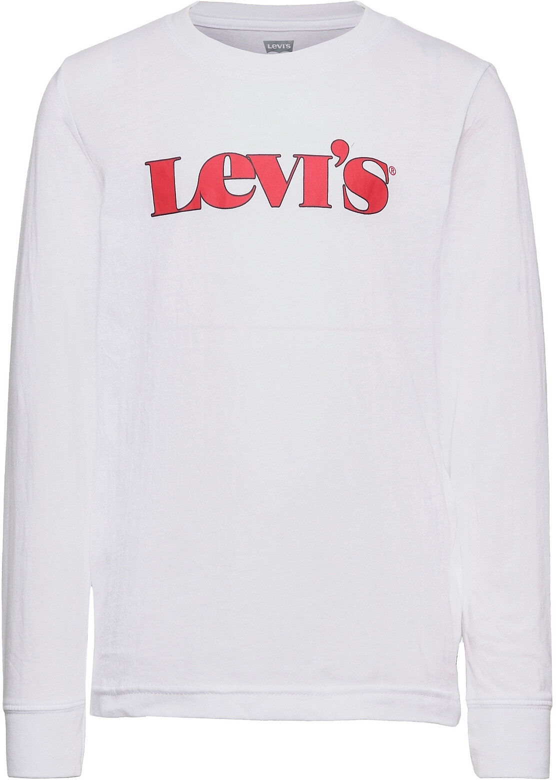 Levi's Lvb Long Slv Graphic Tee Shirt T-shirts Long-sleeved T-shirts Hvit Levi's