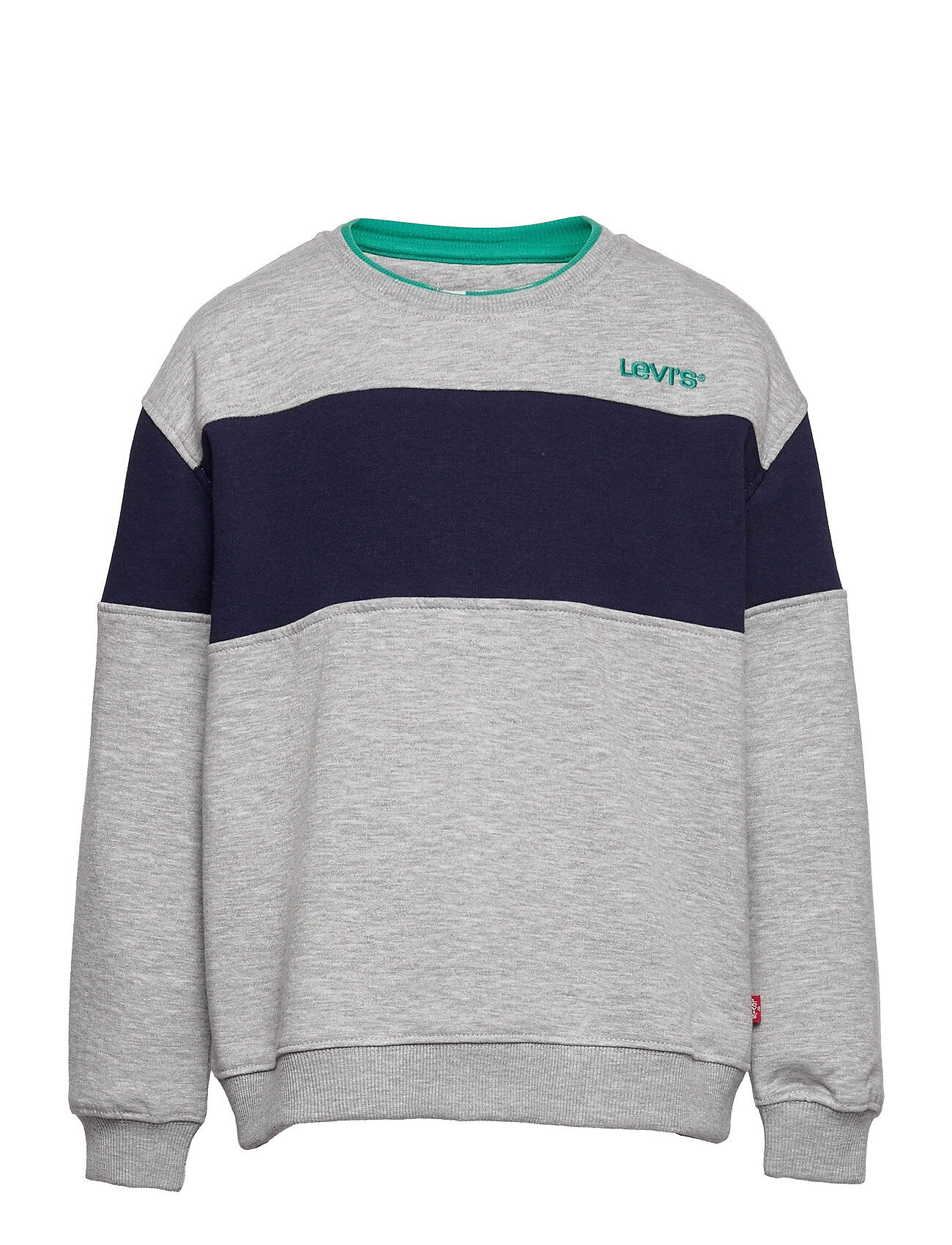 Levi's Lvb Clrblck Crewneck Swtshirt Sweat-shirt Genser Grå Levi's