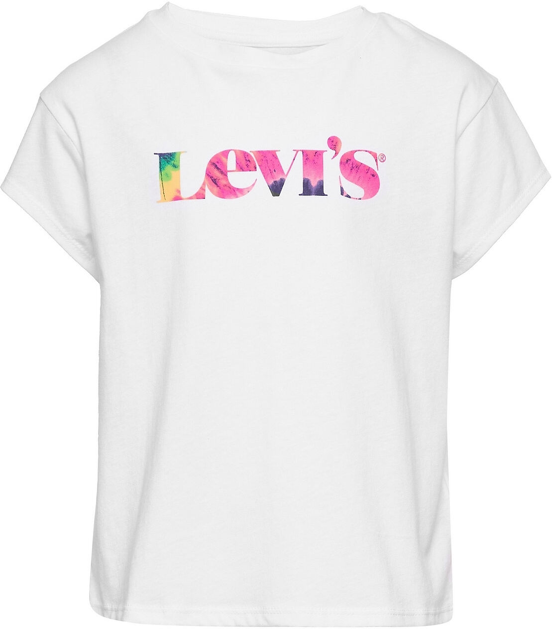 Levi's Lvg Drop Shoulder Boxy Tee Shirt T-shirts Short-sleeved Hvit Levi's