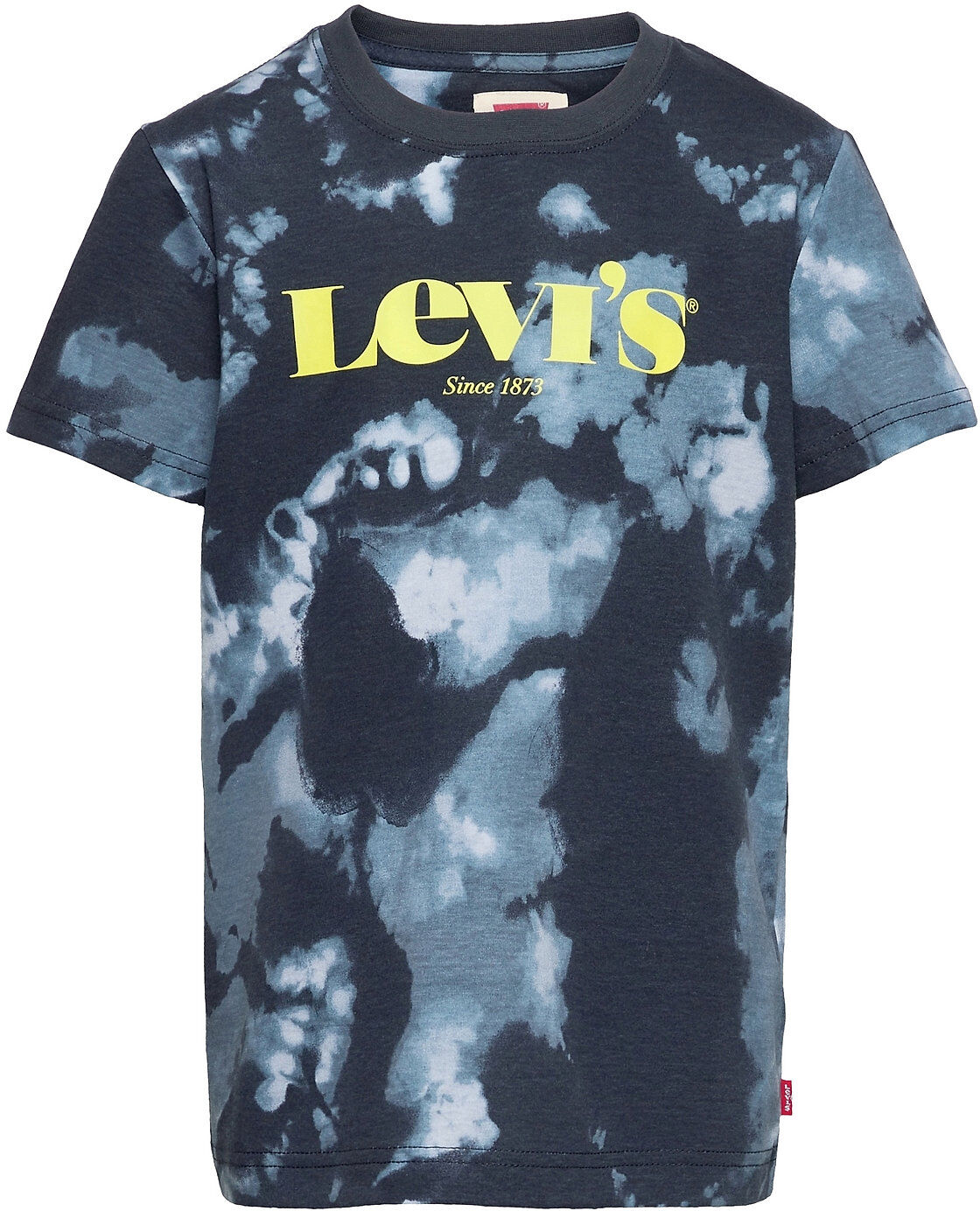 Levi's Lvb Mv Logo Tie Dye T-shirts Short-sleeved Blå Levi's