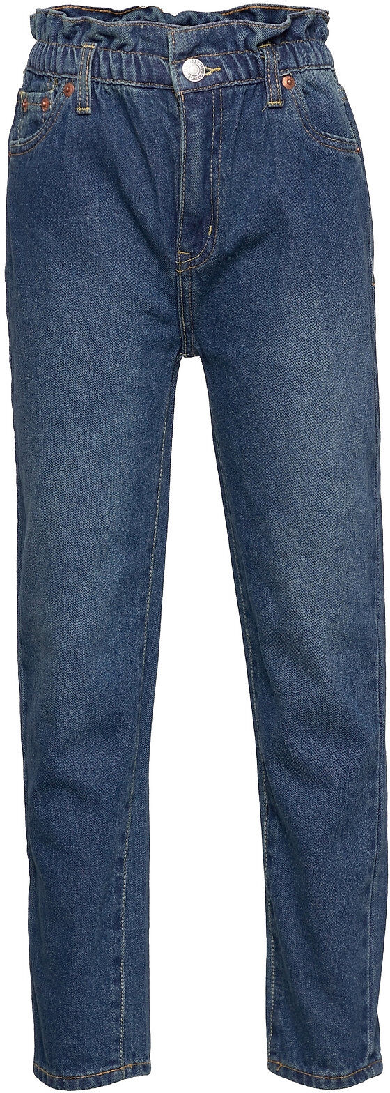 Levi's Lvg High Loose Paperbag Jeans Jeans Tapered Jeans Blå Levi's