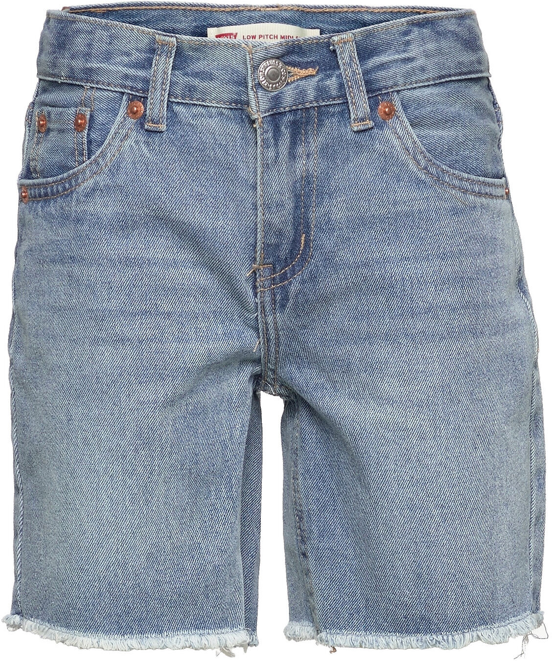 Levi's Lvg Low Pitch Midi Shorts Shorts Denim Shorts Blå Levi's