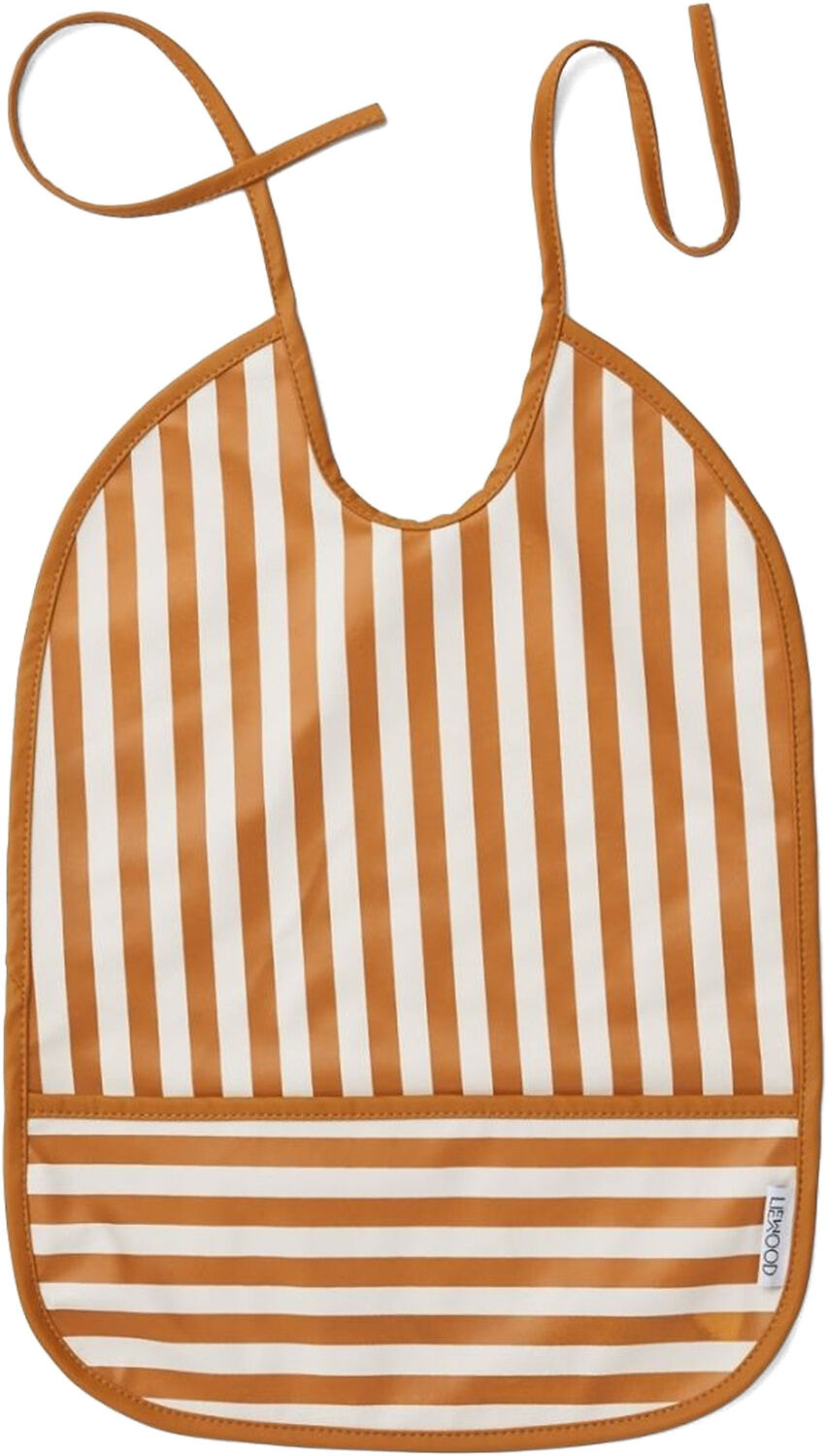 Liewood Lai Bib Home Meal Time Bibs Oransje Liewood